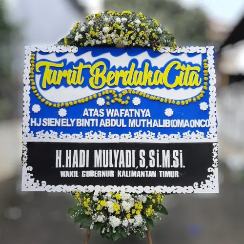 Karangan Bunga Duka Cita Panawangan